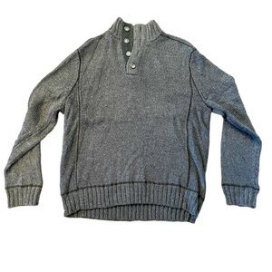 XL I.N.C Quarter Button Down Sweater